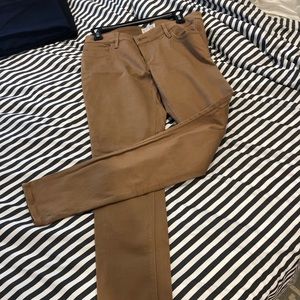 Darker tan skinny jean